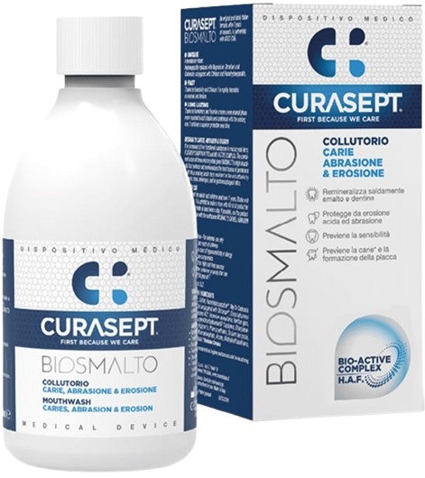 CURASEPT BIOSMALTO COLLUTORIO CARIE ABRASIONE&EROSIONE 300 ML - Apotecalab srl