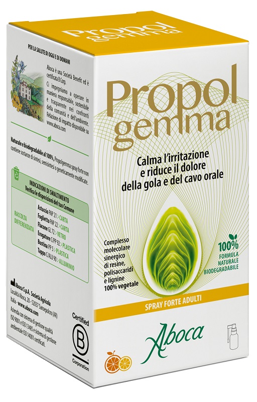 PROPOLGEMMA SPRAY FORTE 30 ML - Apotecalab srl