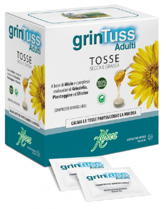 GRINTUSS ADULTI 20 COMPRESSE CON POLIRESIN 1,5 G - Apotecalab srl