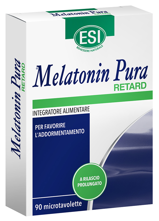 ESI MELATONIN PURA RETARD 90 MICROTAVOLETTE - Apotecalab srl