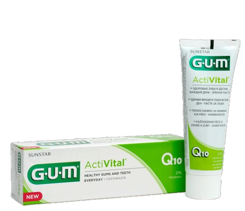 GUM ACTIVITAL DENTIFRICIO GEL 75 ML - Apotecalab srl