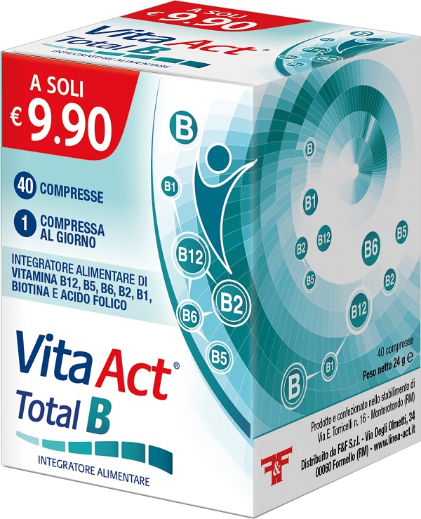 VITA ACT TOTAL B 40 COMPRESSE - Apotecalab srl