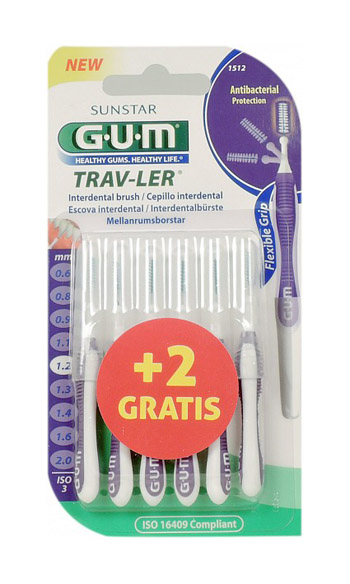 GUM TRAVLER 1512 SCOVO 1,2 6 PEZZI - Apotecalab srl