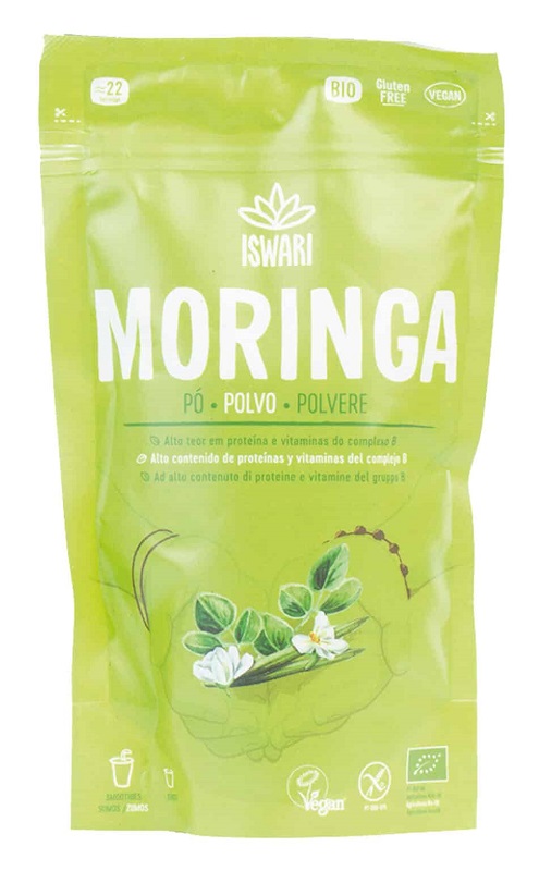 ISWARI MORINGA POLVERE BIO 125 G - Apotecalab srl