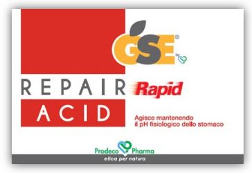 GSE REPAIR RAPID ACID 36 COMPRESSE - Apotecalab srl
