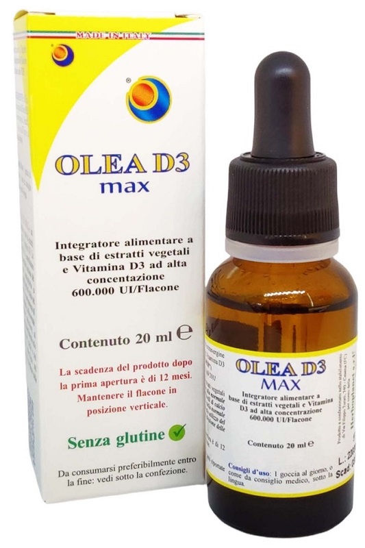 OLEA D3 MAX GOCCE 20 ML - Apotecalab srl