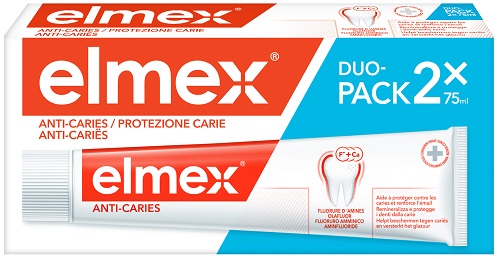 ELMEX PROTEZIONE CARIE 2 X 75 ML - Apotecalab srl