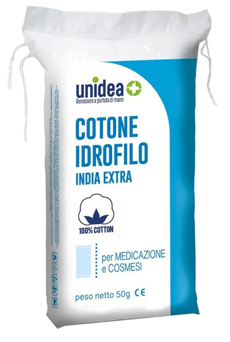 COTONE IDROFILO UNIDEA 50 G - Apotecalab srl