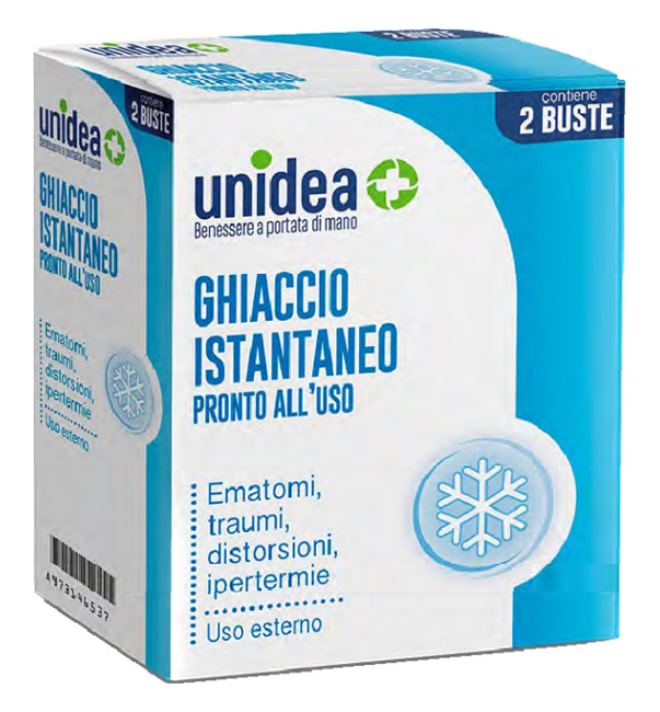GHIACCIO ISTANTANEO UNIDEA 2 BUSTE - Apotecalab srl