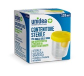 CONTENITORE STERILE PER ANALISI DELLE URINE UNIDEA CON DISPOSITIVO DI PRELIEVO 120 ML - Apotecalab srl
