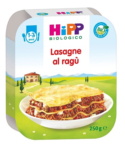 HIPP BIO LASAGNE AL RAGU VASCHETTA 250 G - Apotecalab srl