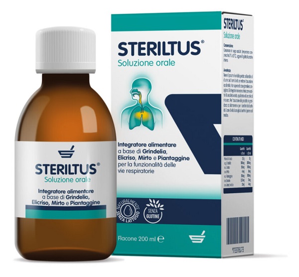 STERILTUS SOLUZIONE ORALE 200 ML NUOVA FORMULA - Apotecalab srl