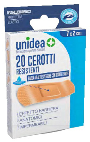 CEROTTO UNIDEA POLIURETANO MEDI 7X2 CM 20 PEZZI - Apotecalab srl