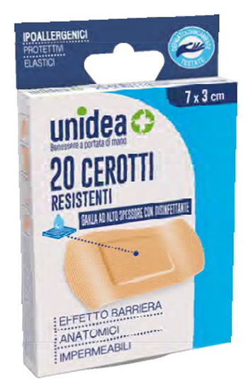 CEROTTO IN POLIURETANO UNIDEA MISURA GRANDE 7X3 CM 20 PEZZI - Apotecalab srl
