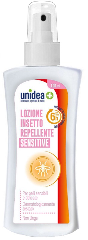 UNIDEA LOZIONE INSETTOREPELLENTE SENSITIVE SPRAY 100 ML - Apotecalab srl