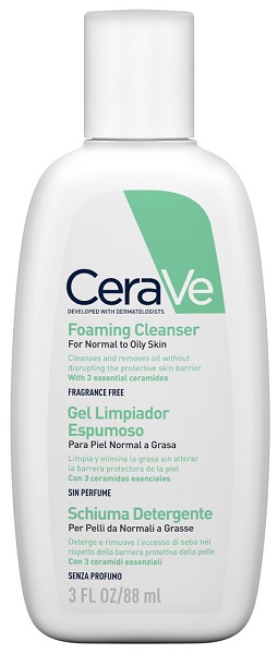 CERAVE SCHIUMA DETERGENTE VISO 88 ML - Apotecalab srl