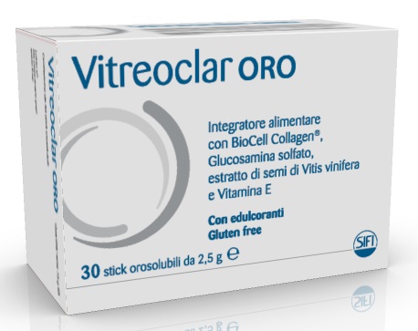 VITREOCLAR ORO 30 BUSTINE OROSOLUBILI DA 2,5 G - Apotecalab srl