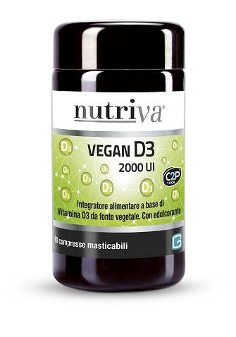 NUTRIVA VEGAN D3 60 COMPRESSE 2000 UI - Apotecalab srl