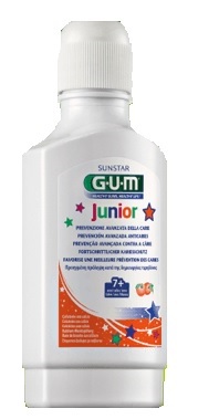 GUM JUNIOR MONSTER COLLUTORIO 300 ML PER BAMBINI DAI 6 ANNI IN SU - Apotecalab srl