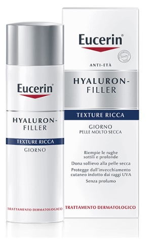EUCERIN HYALURON-FILLER TEXTURE RICCA GIORNO 50 ML - Apotecalab srl