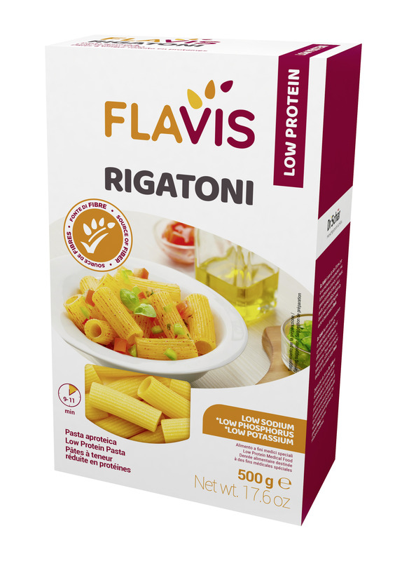 FLAVIS RIGATONI APROTEICI 500 G - Apotecalab srl