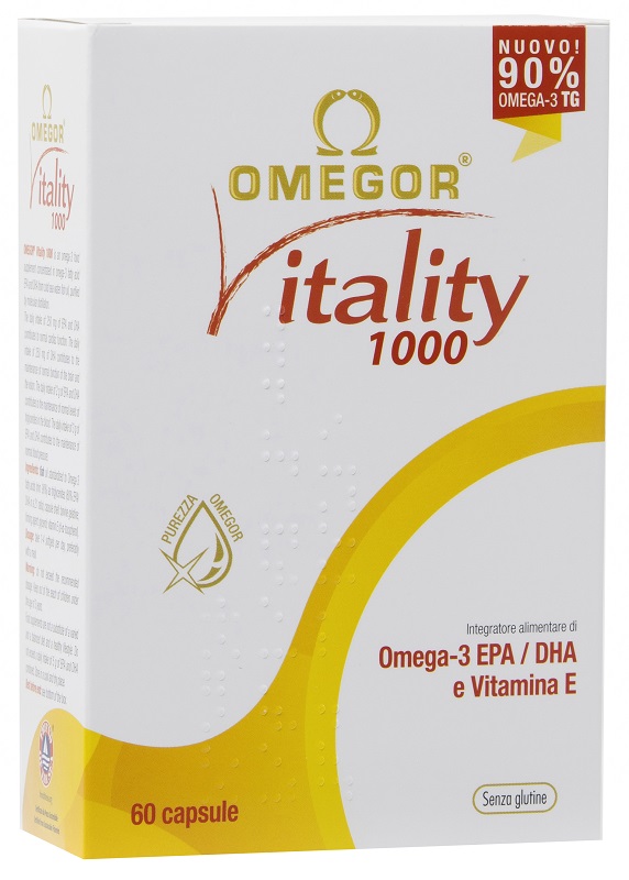 OMEGOR VITALITY 1000 60 CAPSULE MOLLI - Apotecalab srl