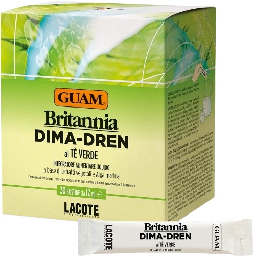 GUAM BRITANNIA DIMA DREN 30 BUSTINE DA 12 ML - Apotecalab srl