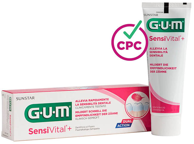 GUM SENSIVITAL + DENTIFRICIO 75 ML - Apotecalab srl