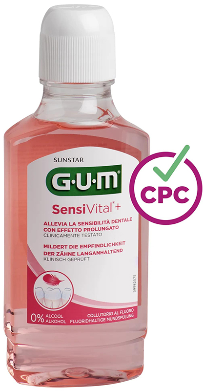 GUM SENSIVITAL + COLLUTORIO 300 ML - Apotecalab srl
