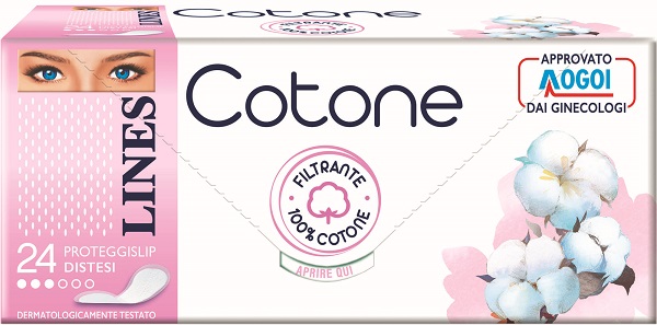 LINES COTONE PROTEGGISLIP DISTESI 24 PEZZI - Apotecalab srl