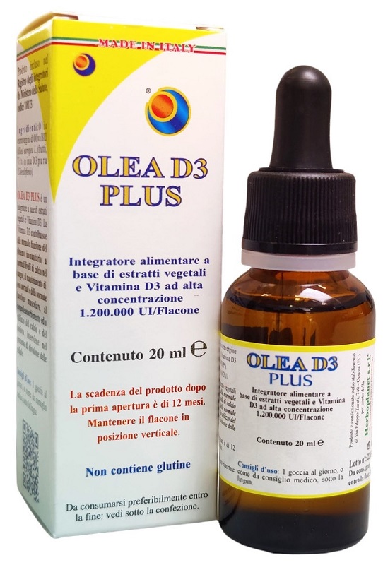 OLEA D3 PLUS GOCCE 20 ML - Apotecalab srl
