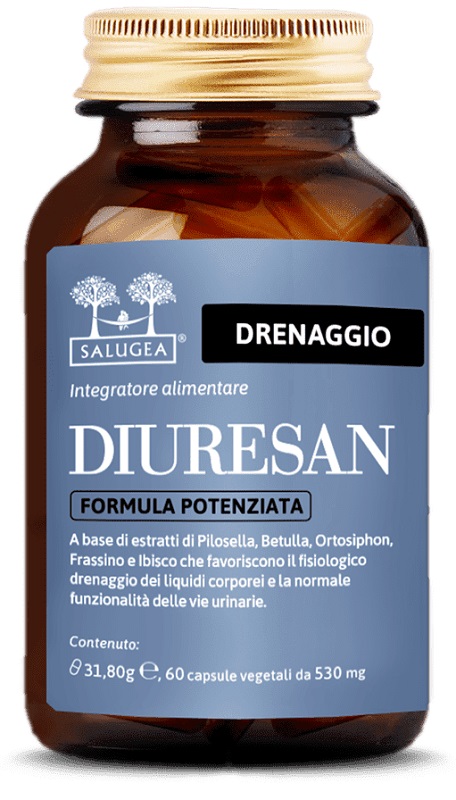 SALUGEA DIURESAN FORMULA POTENZIATA 60 CAPSULE - Apotecalab srl