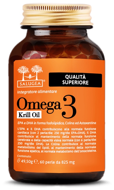 SALUGEA OMEGA 3 KRILL OIL 60 PERLE - Apotecalab srl