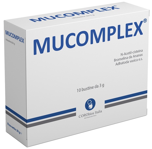MUCOMPLEX 10 BUSTINE DA 3 G - Apotecalab srl