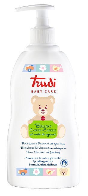 TRUDI BABY CARE BAGNO CORPO/CAPELLI 500 ML - Apotecalab srl