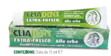 CLIADENT DENTIFRICIO ALITO FRESCO ALLE ERBE 75 ML - Apotecalab srl