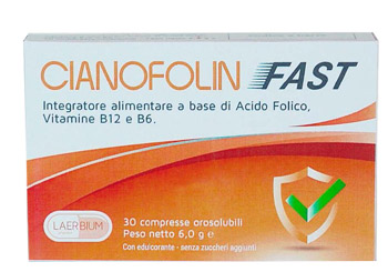 CIANOFOLIN FAST 30 COMPRESSE SUBLINGUALI - Apotecalab srl