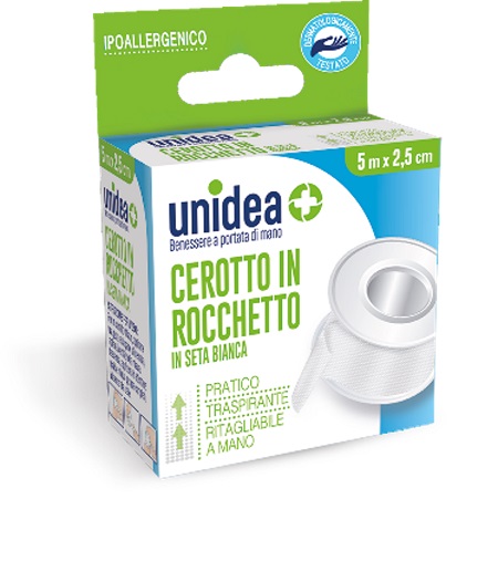 CEROTTO IN ROCCHETTO UNIDEA SETA M 5X2,5 CM - Apotecalab srl
