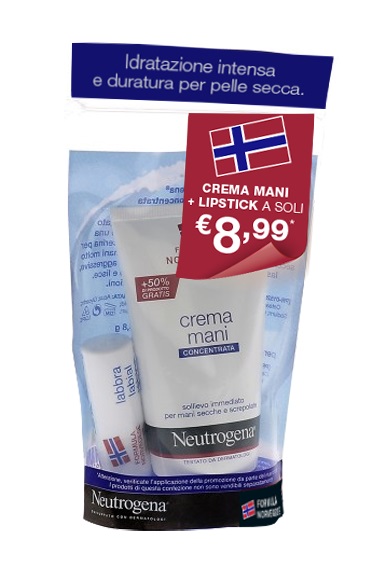NEUTROGENA MANI PROFUMATO + LIPSTICK BUNDLE - Apotecalab srl