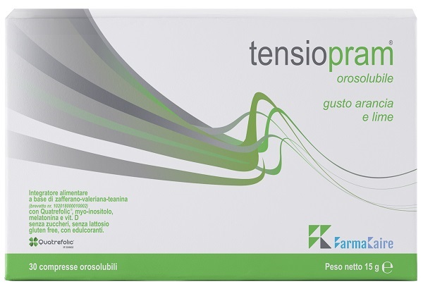 TENSIOPRAM OROSOLUBILE 30 COMPRESSE MASTICABILI GUSTO ARANCIA E LIME - Apotecalab srl