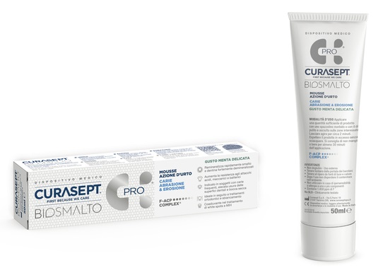 CURASEPT BIOSMALTO MOUSSE CARIE MENTA 50 ML - Apotecalab srl