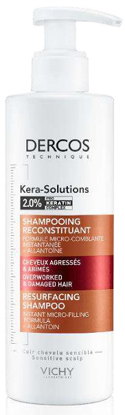 DERCOS TECHNIQUE KERASOL SHAMPOO RISTRUTTURANTE 250 ML - Apotecalab srl