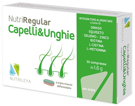 NUTRIREGULAR CAPELLI & UNGHIE 30 COMPRESSE - Apotecalab srl