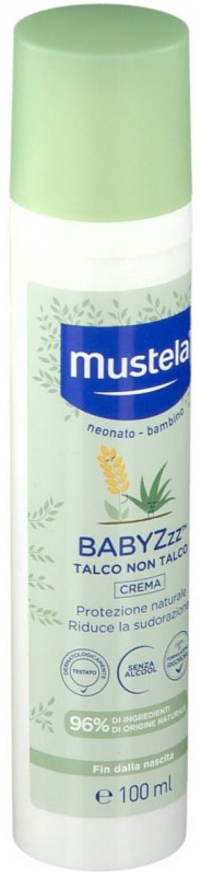 MUSTELA BABYZZZ TALCO NO TALCO 100 ML - Apotecalab srl
