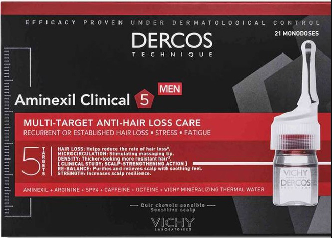 DERCOS AMINEXIL UOMO 12 FIALE 6 ML - Apotecalab srl