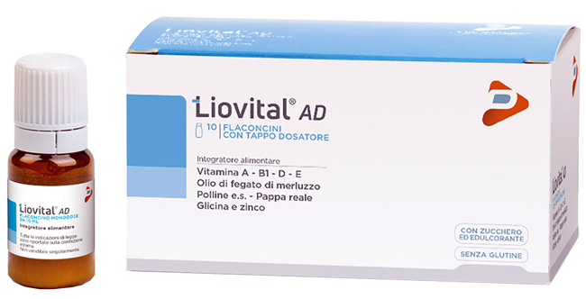 LIOVITAL AD 10 FLACONCINI DA 10 ML - Apotecalab srl