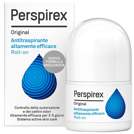 PERSPIREX ORIGINAL ANTITRASPIRANTE ROLL-ON DEODORANTE NUOVA FORMULA 20 ML - Apotecalab srl