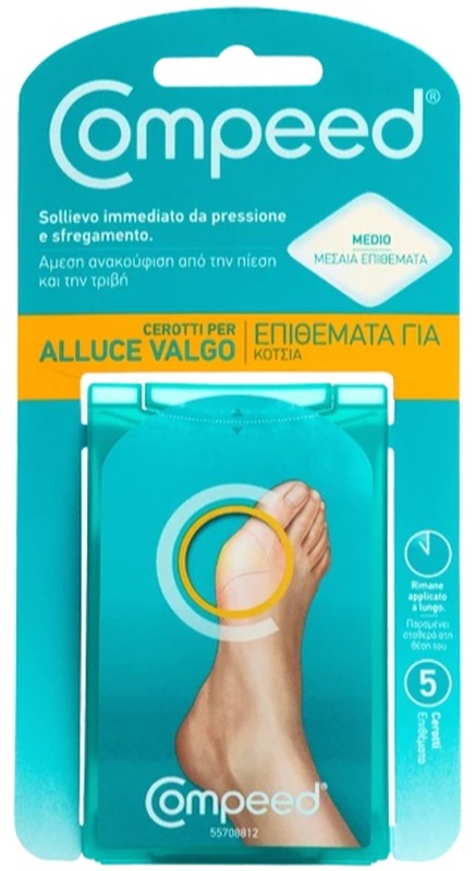 COMPEED CEROTTI PER ALLUCE VALGO 5 PEZZI - Apotecalab srl