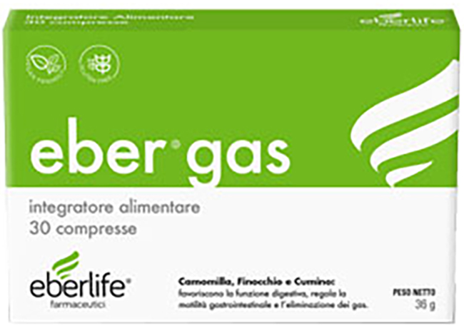 EBERGAS 30 COMPRESSE - Apotecalab srl