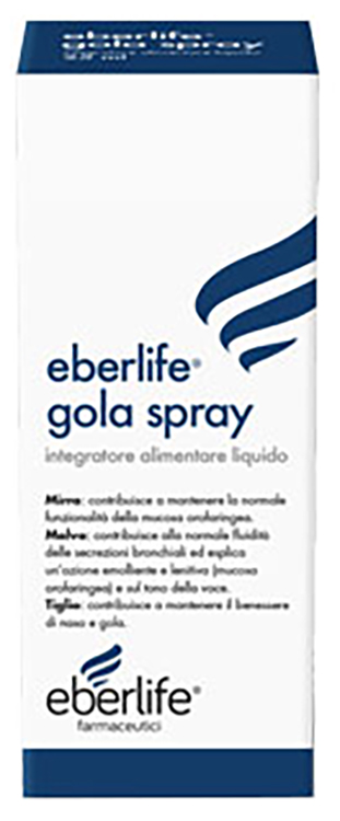 EBERLIFE GOLA SPRAY 25 ML - Apotecalab srl